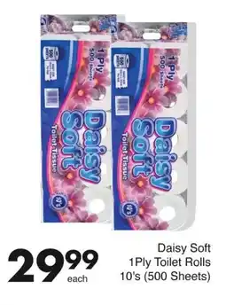 Save Daisy Soft 1 Ply Toilet Rolls offer