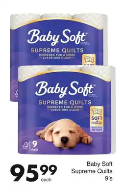 Save Baby Soft Supreme Quilts offer