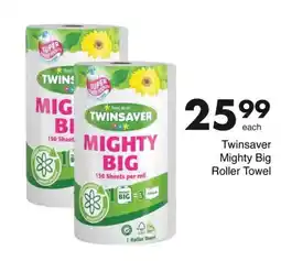 Save Twinsaver Mighty Big Roller Towel offer