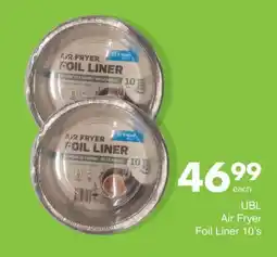 Save UBL Air Fryer Foil Liner offer