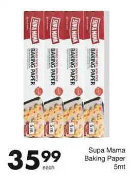 Save Supa Mama Baking Paper offer