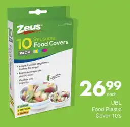 Save UBL Food Plastic Cover offer