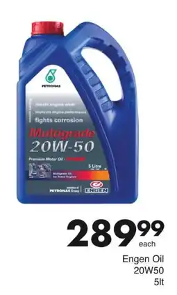 Save Engen Oil 20W50 offer