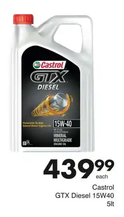 Save Castrol GTX Diesel 15W40 offer