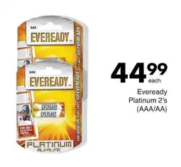 Save Eveready Platinum offer