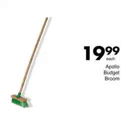 Save Apollo Budget Broom offer