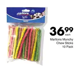 Save Marltons Munchy Chew Sticks offer