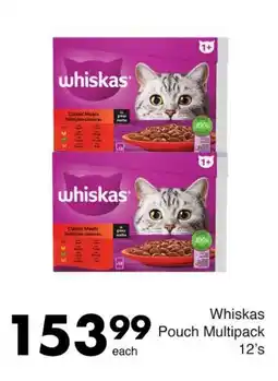 Save Whiskas Pouch Multipack offer