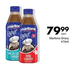 Save Marltons Gravy offer