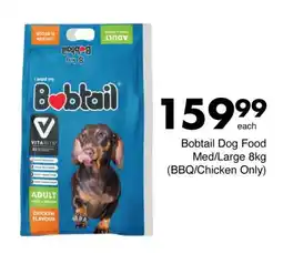 Save Bobtail Dog Food Med/Large (BBQ/Chicken Only) offer