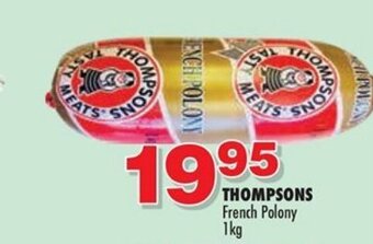 Thompsons French Polony 1kg