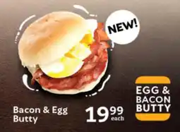 Oxford Freshmarket Bacon & Egg Butty offer