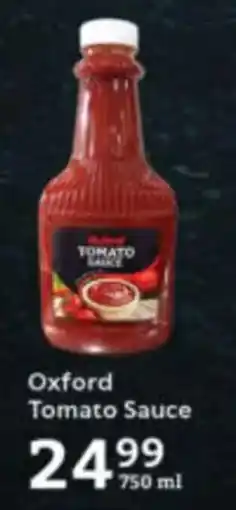 Oxford Freshmarket Oxford Tomato Sauce offer