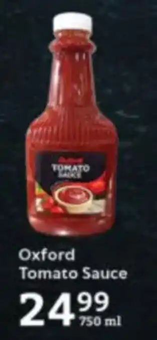 Oxford Freshmarket Oxford Tomato Sauce offer