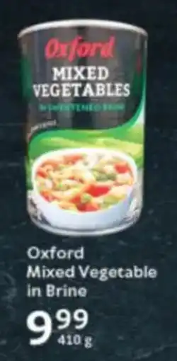 Oxford Freshmarket Oxford Mixed Vegetable in Brine offer