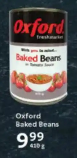 Oxford Freshmarket Oxford Baked Beans offer