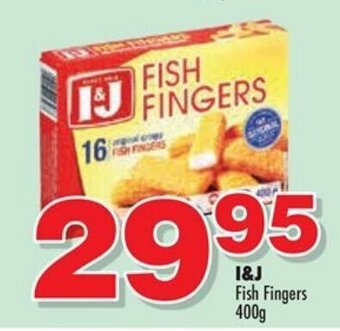 I&J Fish Fingers 400g