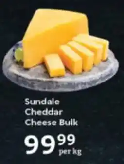 Oxford Freshmarket Sundale Cheddar Cheese Bulk offer