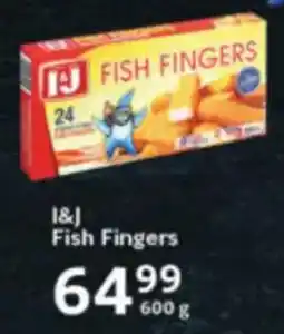 Oxford Freshmarket I&J Fish Fingers offer