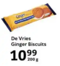 Oxford Freshmarket De Vries Ginger Biscuits offer