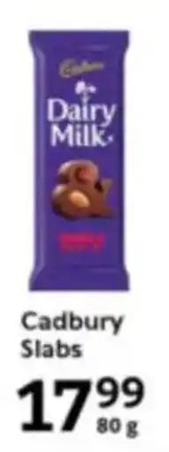 Oxford Freshmarket Cadbury Slabs offer