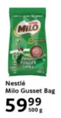Oxford Freshmarket Nestlé Milo Gusset Bag offer