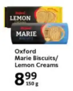 Oxford Freshmarket Oxford Marie Biscuits/ Lemon Creams offer
