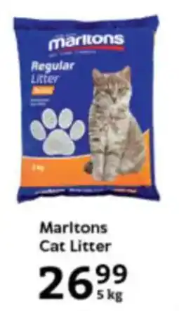 Oxford Freshmarket Marltons Cat Litter offer