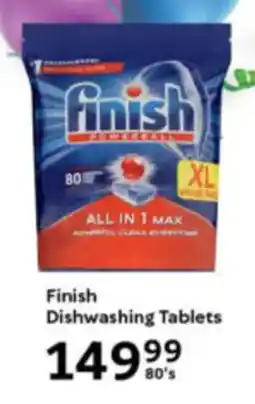 Oxford Freshmarket Finish Dishwashing Tablets offer