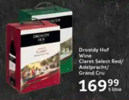 Oxford Freshmarket Drostdy Hof Wine Claret Select Red/ Adelpracht/ Grand Cru offer