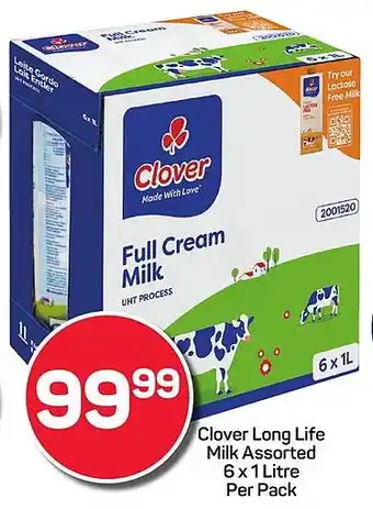 Pick n Pay Clover Long Life Milk Assorted offer