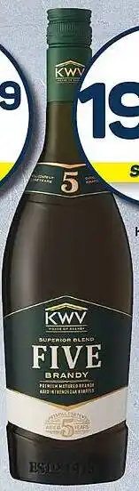 Pick n Pay KWV 5-Year-Old Brandy offer
