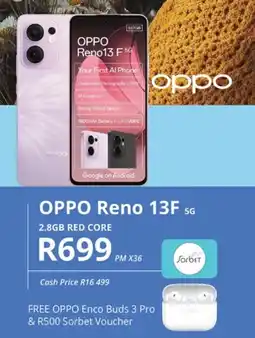 Cellucity OPPO Reno 13F offer