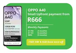Cellucity OPPO A40 offer