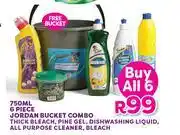 Mambo's Plastics Warehouse Jordan 6 Piece Bucket Combo-For 6 x 750ml offer