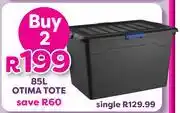 Mambo's Plastics Warehouse Otima Tote 85L-Each offer