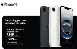 Cellucity iPhone 16e 128GB 5G offer