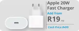 Cellucity Apple 20W Fast Charger offer