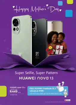 Cellucity HUAWEI nova 13 4G offer