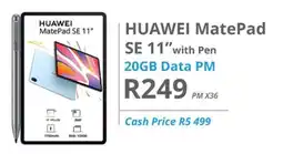 Cellucity HUAWEI MatePad SE 11"with Pen offer