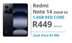 Cellucity Redmi Note 14 256GB 5G offer