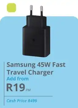Cellucity Samsung 45W Fast Travel Charger offer