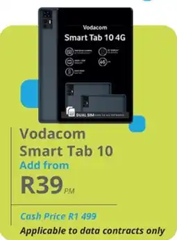 Cellucity Vodacom Smart Tab 10 offer