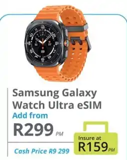 Cellucity Samsung Galaxy Watch Ultra eSIM offer