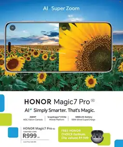 Cellucity HONOR Magic 7 Pro offer