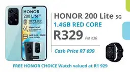 Cellucity HONOR 200 Lite 5G offer