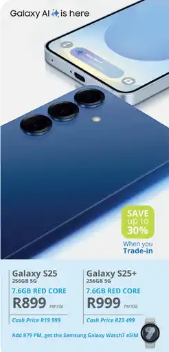 Cellucity SAMSUNG Galaxy S25+ offer