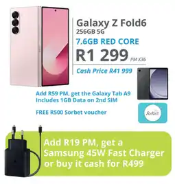 Cellucity SAMSUNG Galaxy Z Fold6 offer