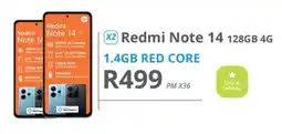 Cellucity Redmi Note 14 128GB 4G offer