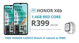 Cellucity HONOR X6b offer